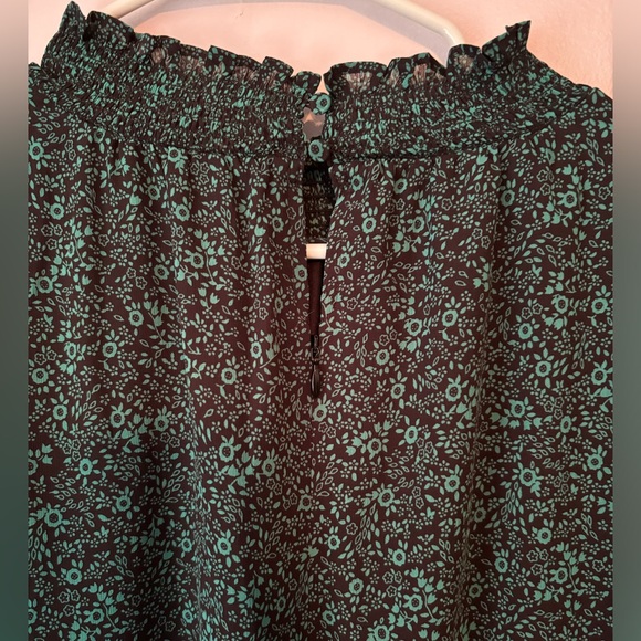 J. Crew Factory Dark Floral Mini Dress - Picture 3 of 5